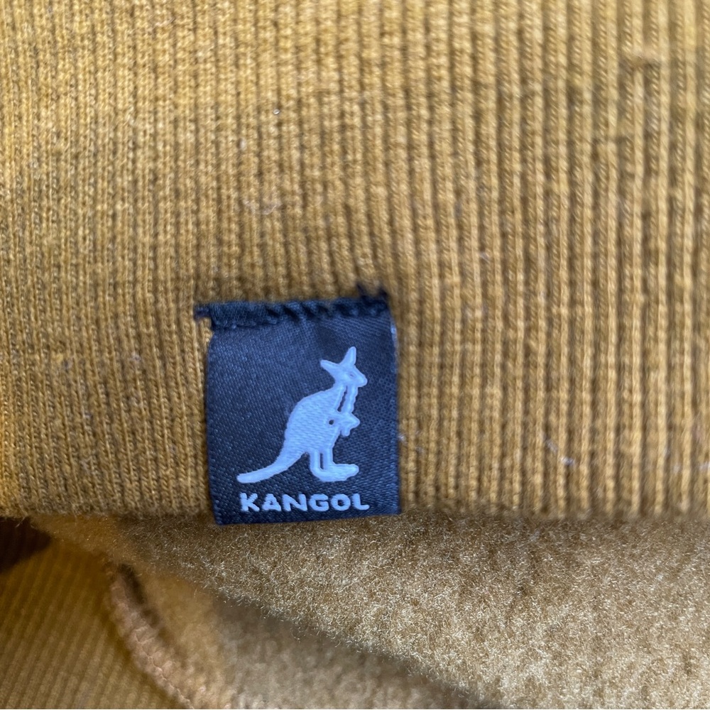 Kangol Women’s Dark Mustard Crewneck Sweatshirt L - Picture 6 of 8